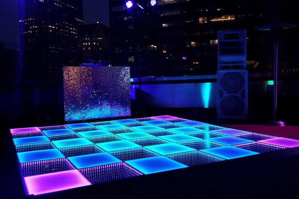 led dance floor